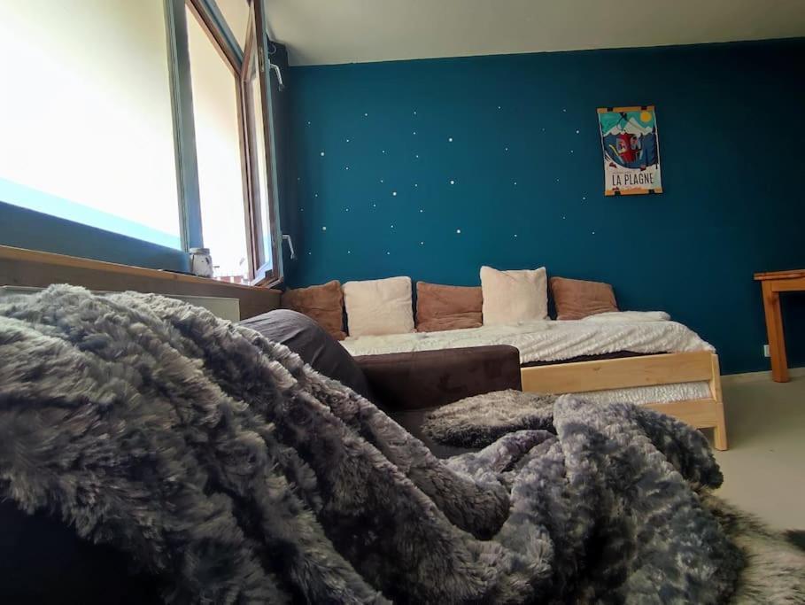 Studio Cosy 2100M Pied Des Pistes-Direct To Ski Slopes-Ski In Ski Out-La Plagne Aime 2000 Bagian luar foto