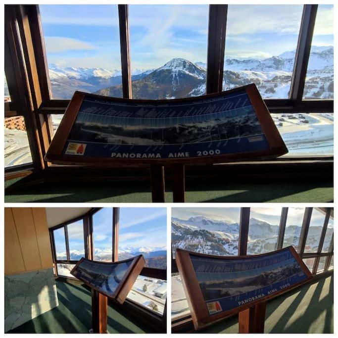 Studio Cosy 2100M Pied Des Pistes-Direct To Ski Slopes-Ski In Ski Out-La Plagne Aime 2000 Bagian luar foto