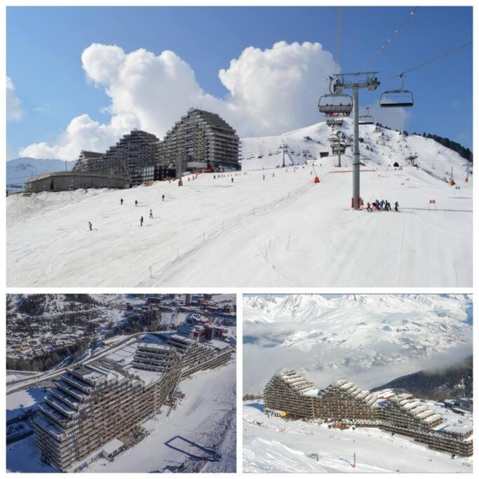 Studio Cosy 2100M Pied Des Pistes-Direct To Ski Slopes-Ski In Ski Out-La Plagne Aime 2000 Bagian luar foto