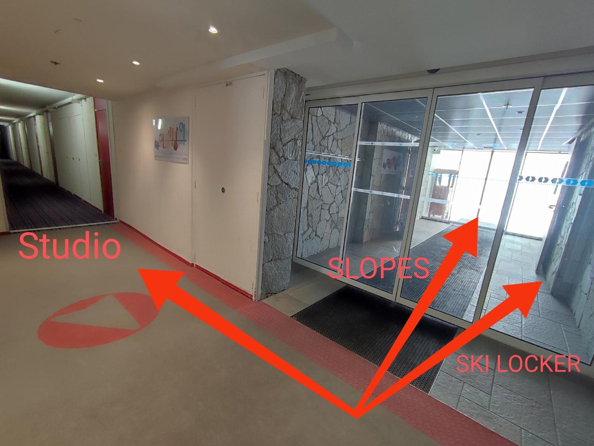 Studio Cosy 2100M Pied Des Pistes-Direct To Ski Slopes-Ski In Ski Out-La Plagne Aime 2000 Bagian luar foto
