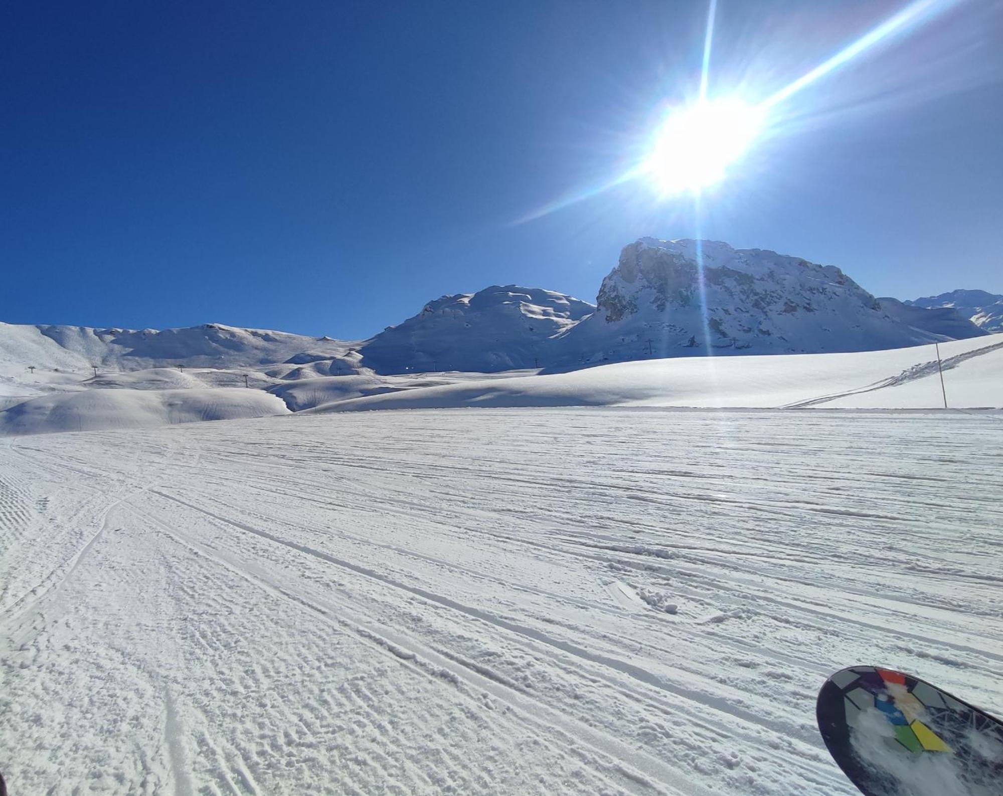 Studio Cosy 2100M Pied Des Pistes-Direct To Ski Slopes-Ski In Ski Out-La Plagne Aime 2000 Bagian luar foto