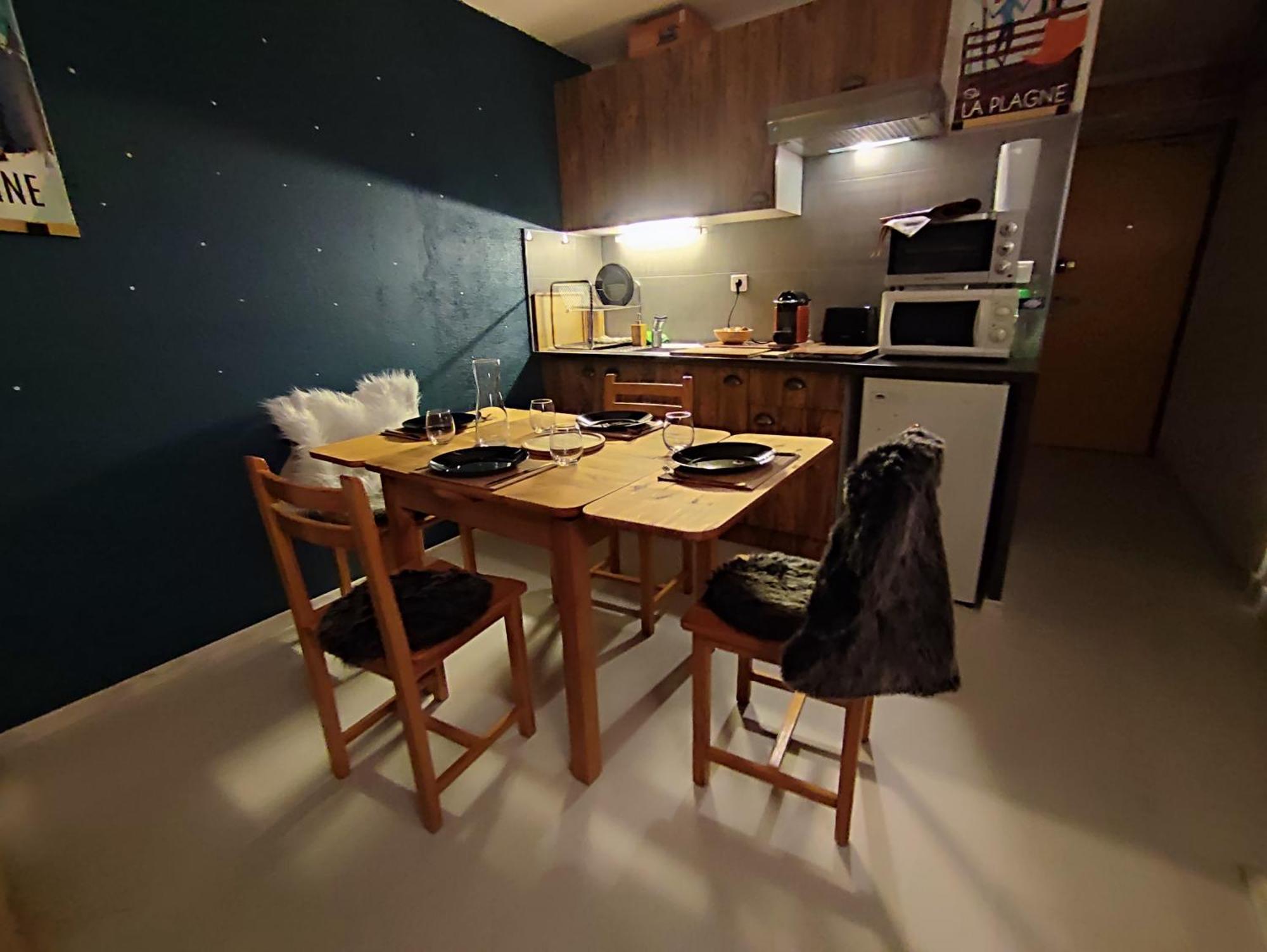 Studio Cosy 2100M Pied Des Pistes-Direct To Ski Slopes-Ski In Ski Out-La Plagne Aime 2000 Bagian luar foto