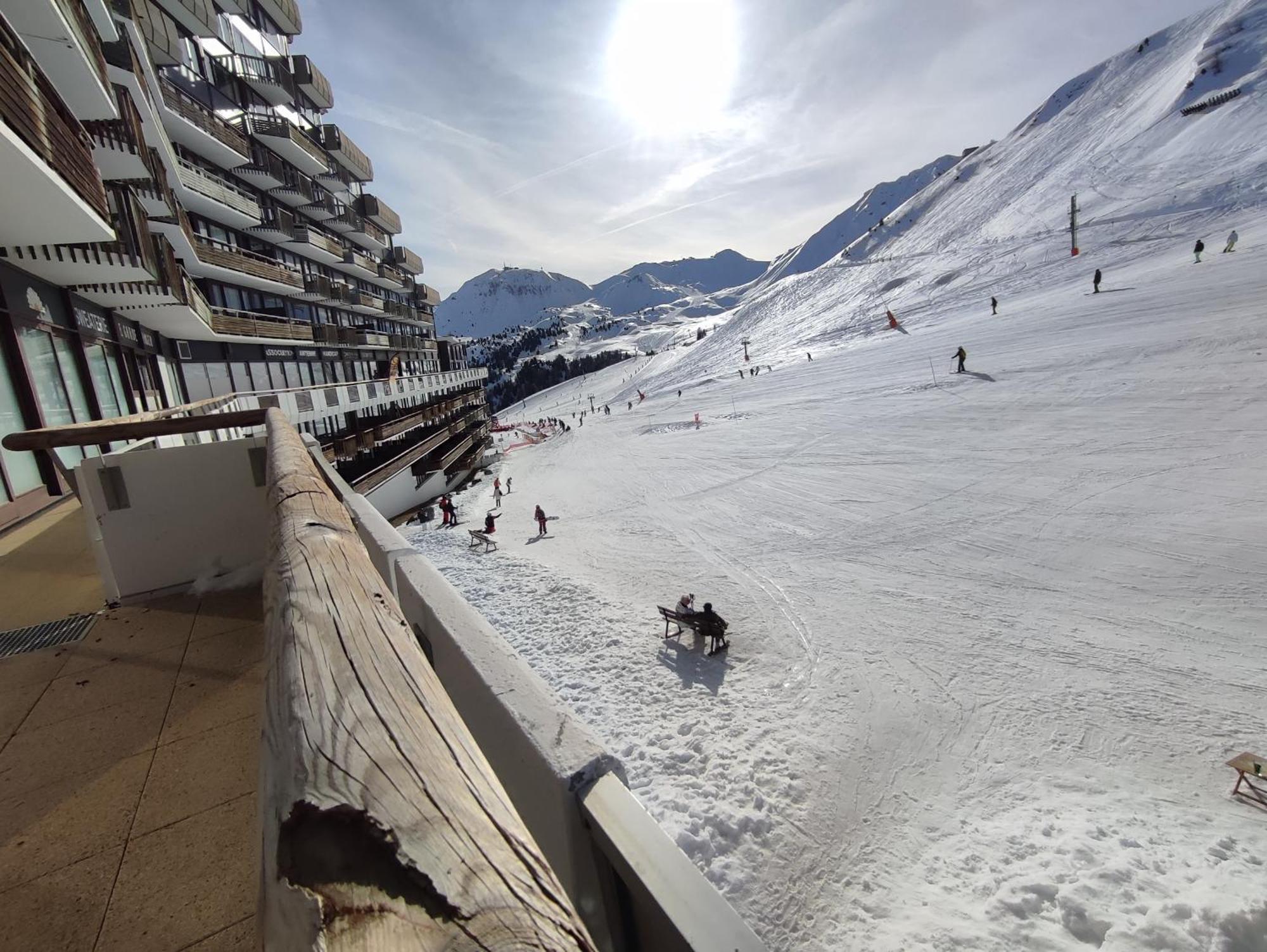 Studio Cosy 2100M Pied Des Pistes-Direct To Ski Slopes-Ski In Ski Out-La Plagne Aime 2000 Bagian luar foto