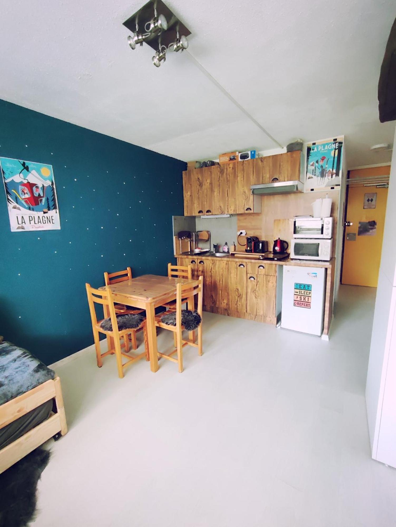 Studio Cosy 2100M Pied Des Pistes-Direct To Ski Slopes-Ski In Ski Out-La Plagne Aime 2000 Bagian luar foto