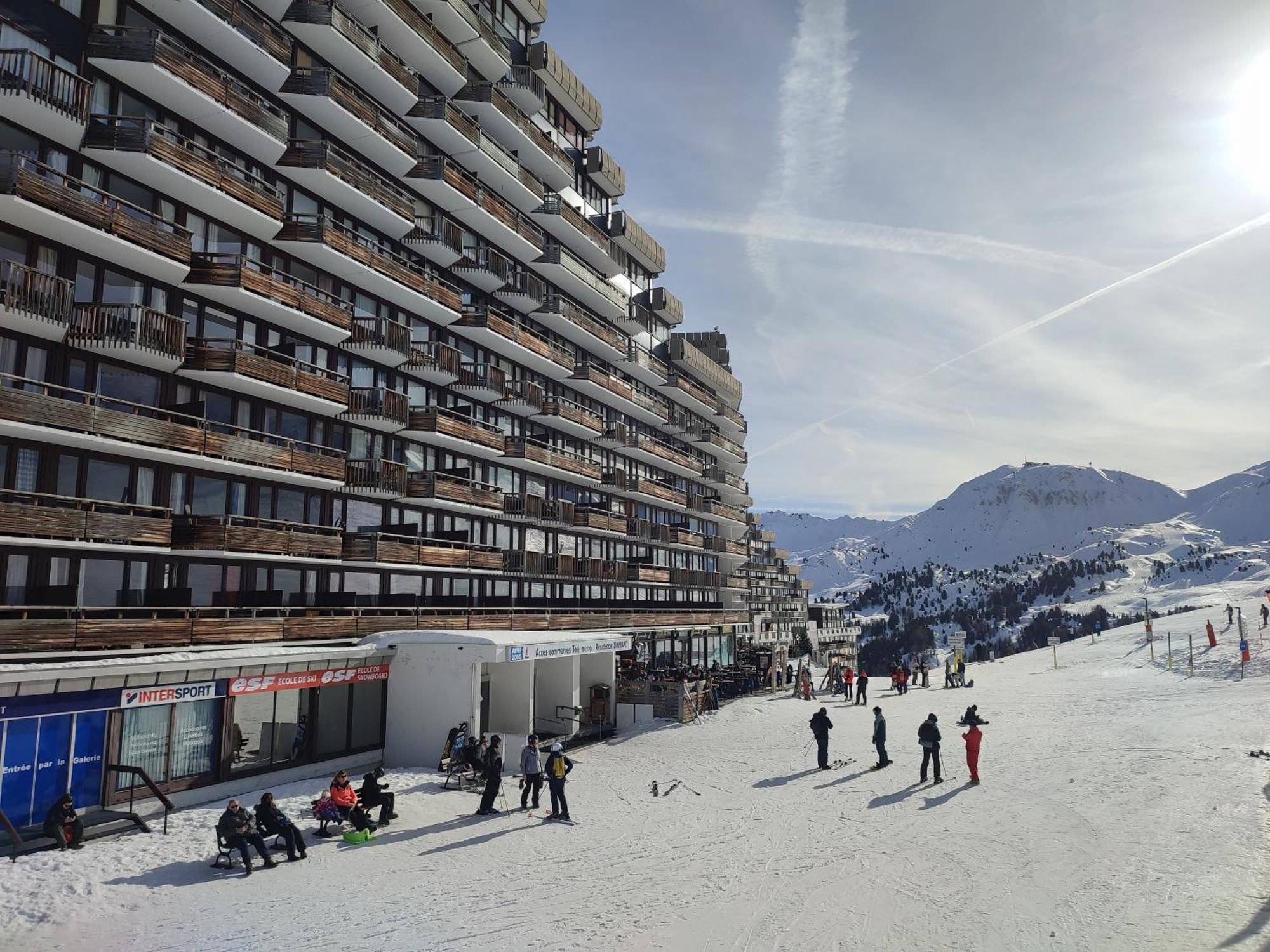 Studio Cosy 2100M Pied Des Pistes-Direct To Ski Slopes-Ski In Ski Out-La Plagne Aime 2000 Bagian luar foto
