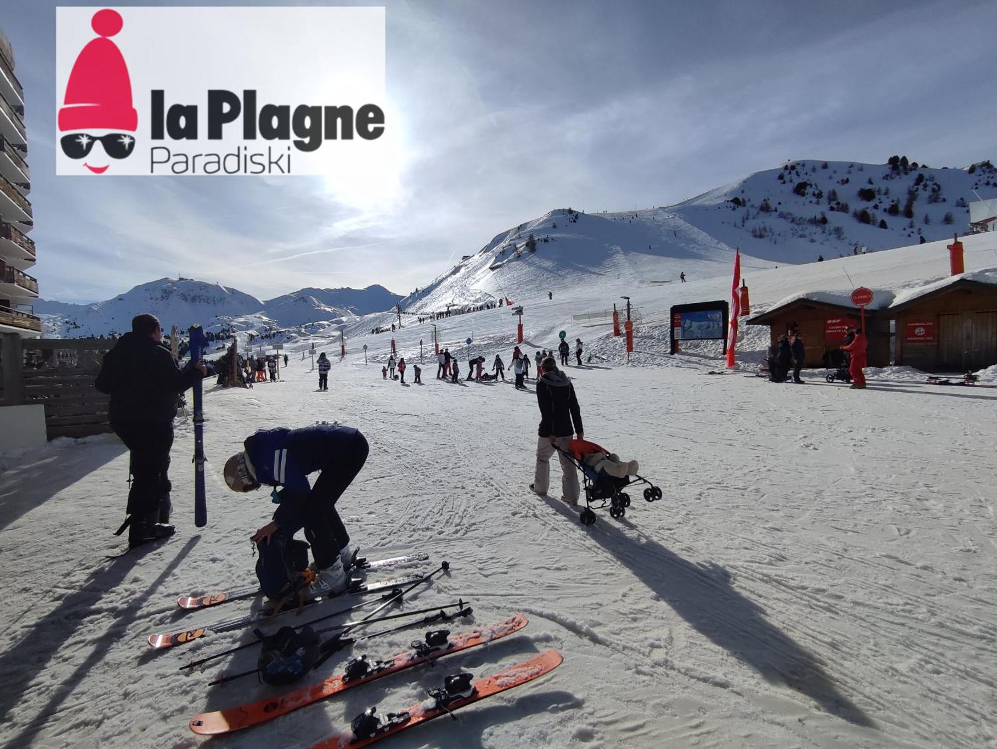 Studio Cosy 2100M Pied Des Pistes-Direct To Ski Slopes-Ski In Ski Out-La Plagne Aime 2000 Bagian luar foto